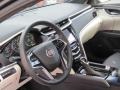 Jet Black/Light Wheat Opus Full Leather Dashboard Photo for 2013 Cadillac XTS #72621353