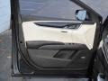 Jet Black/Light Wheat Opus Full Leather 2013 Cadillac XTS Platinum AWD Door Panel