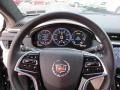 Jet Black/Light Wheat Opus Full Leather 2013 Cadillac XTS Platinum AWD Steering Wheel