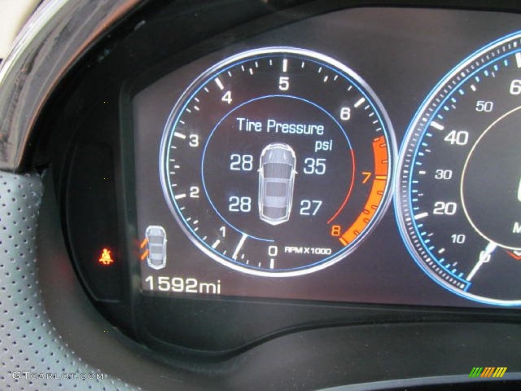 2013 Cadillac XTS Platinum AWD Gauges Photo #72621611