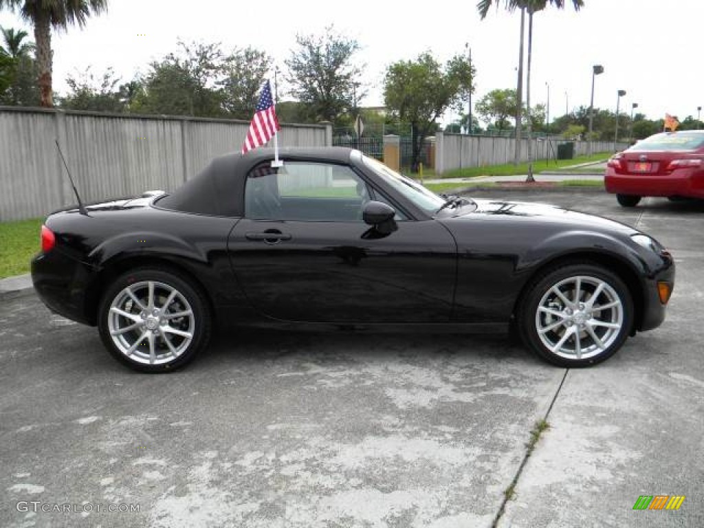 Brilliant Black 2012 Mazda MX-5 Miata Touring Roadster Exterior Photo #72622950