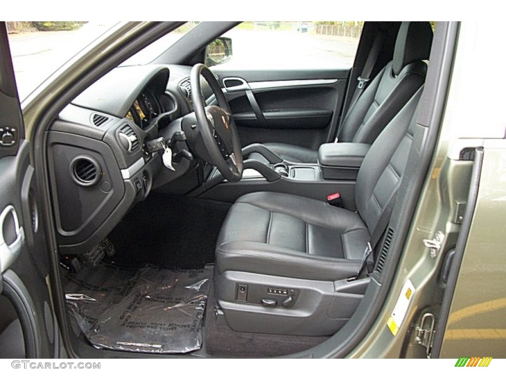 Black Interior 2008 Porsche Cayenne Tiptronic Photo #72624239