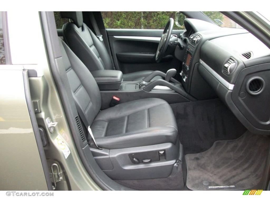 Black Interior 2008 Porsche Cayenne Tiptronic Photo #72624566