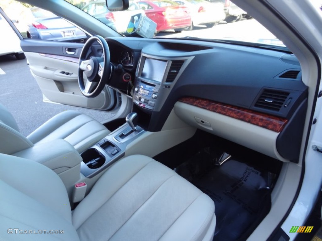 Warm Ivory Interior 2011 Subaru Outback 3.6R Limited Wagon Photo #72624569