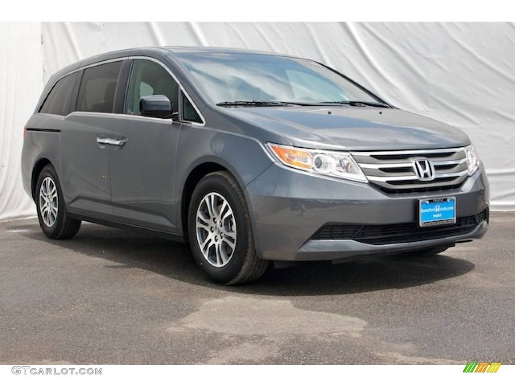 2013 Odyssey EX-L - Polished Metal Metallic / Gray photo #1