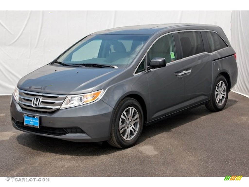 2013 Odyssey EX-L - Polished Metal Metallic / Gray photo #3