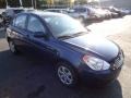 2011 Dark Sapphire Blue Hyundai Accent GLS 4 Door  photo #3