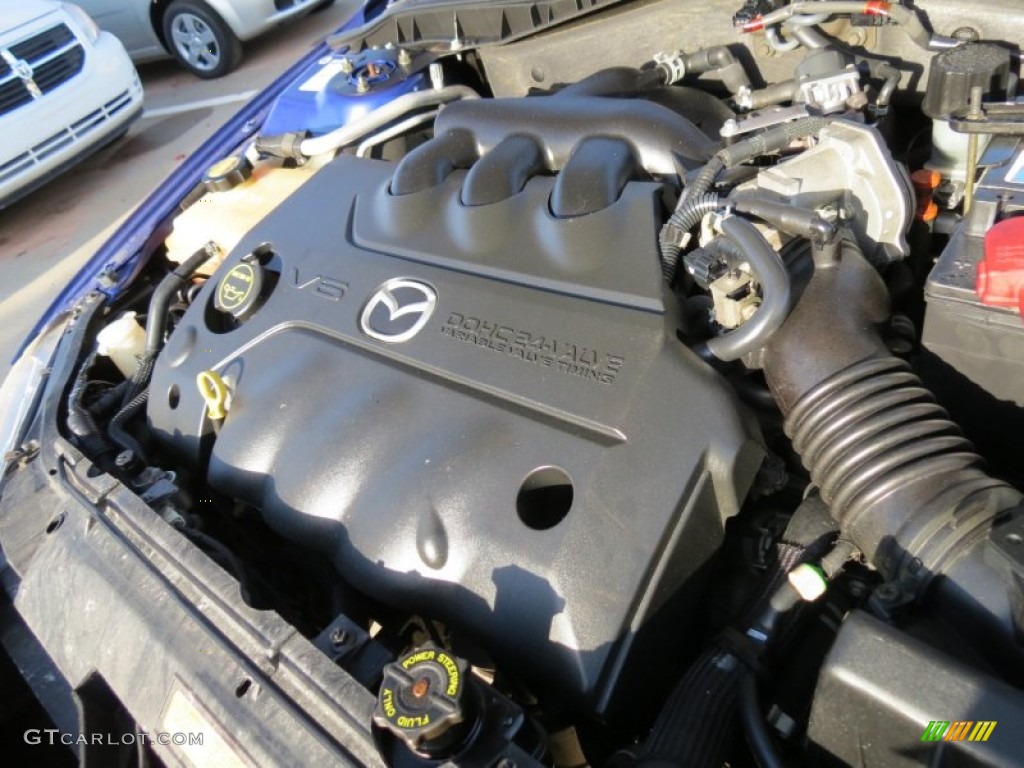 2004 Mazda MAZDA6 s Sport Sedan 3.0 Liter DOHC 24 Valve VVT V6 Engine Photo #72627875