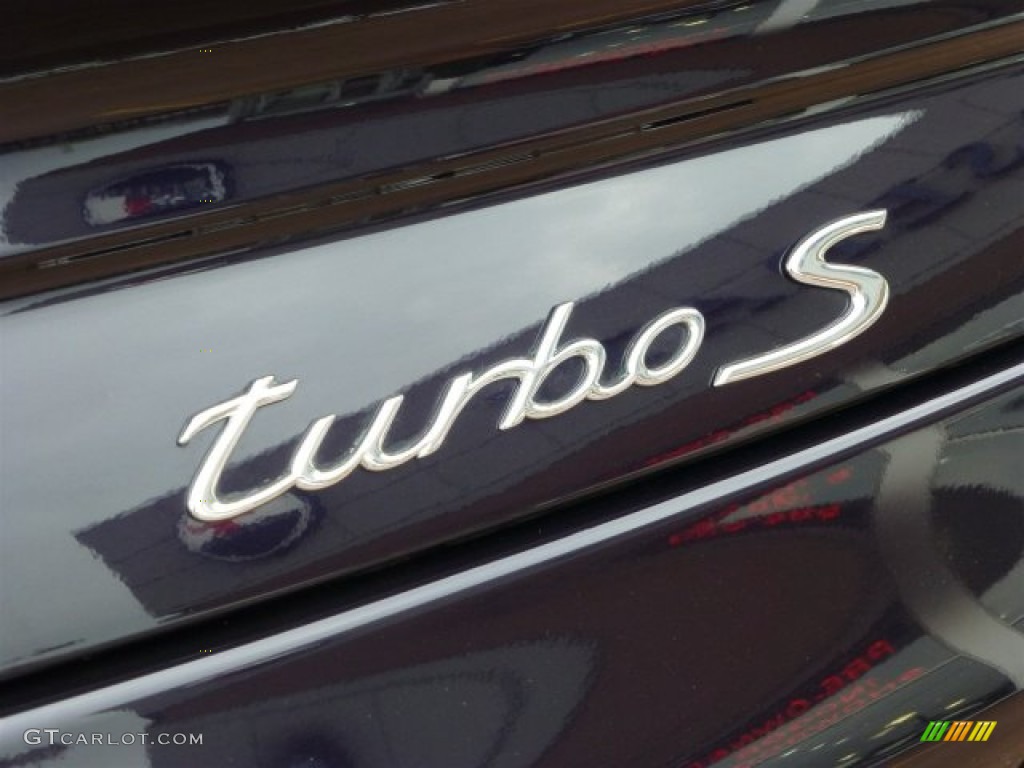 2005 911 Turbo S Cabriolet - Deep Purple Paint to Sample / Black photo #2