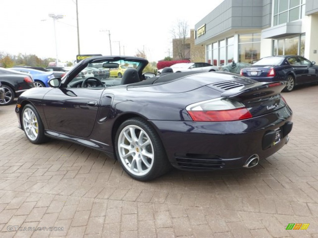 2005 911 Turbo S Cabriolet - Deep Purple Paint to Sample / Black photo #5