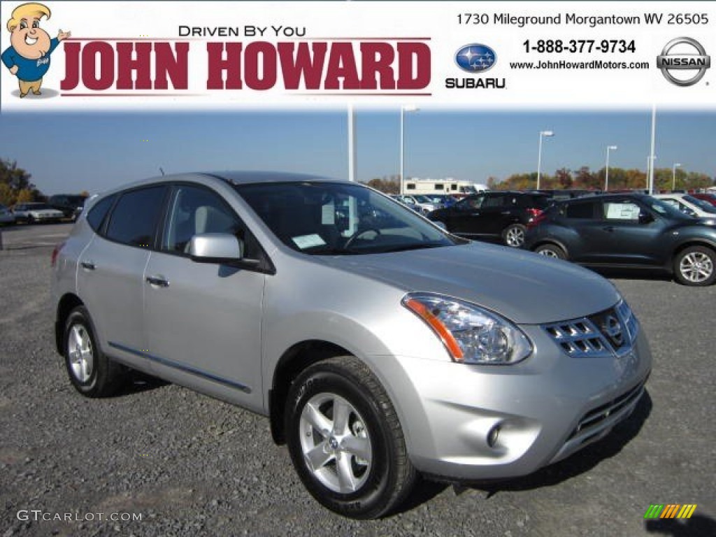 2013 Rogue S Special Edition AWD - Brilliant Silver / Gray photo #1