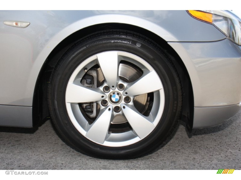 2006 BMW 5 Series 530i Sedan Wheel Photo #72629043