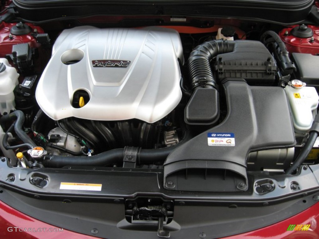 2012 Sonata Hybrid - Venetian Red Pearl / Camel photo #10