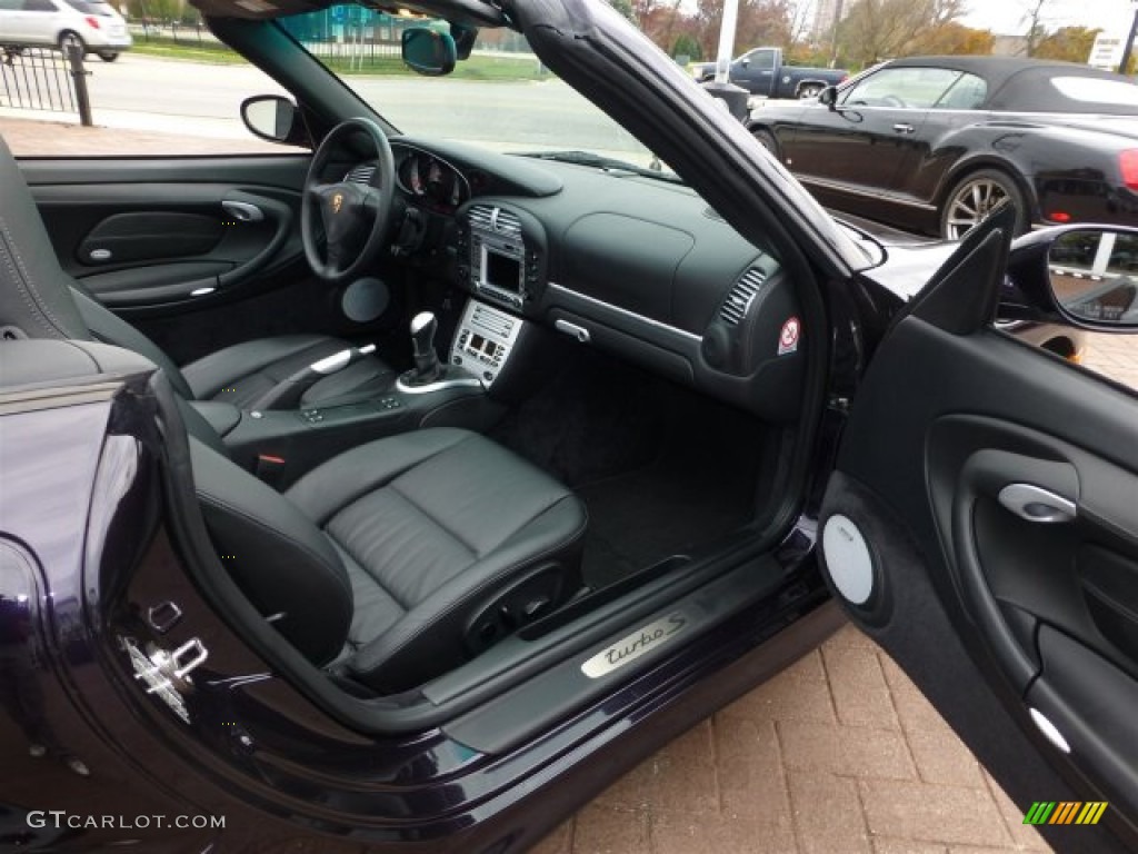 2005 911 Turbo S Cabriolet - Deep Purple Paint to Sample / Black photo #27