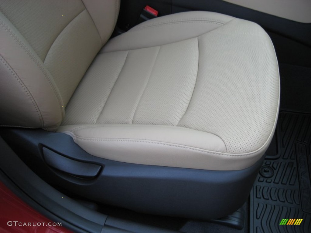 2012 Sonata Hybrid - Venetian Red Pearl / Camel photo #21
