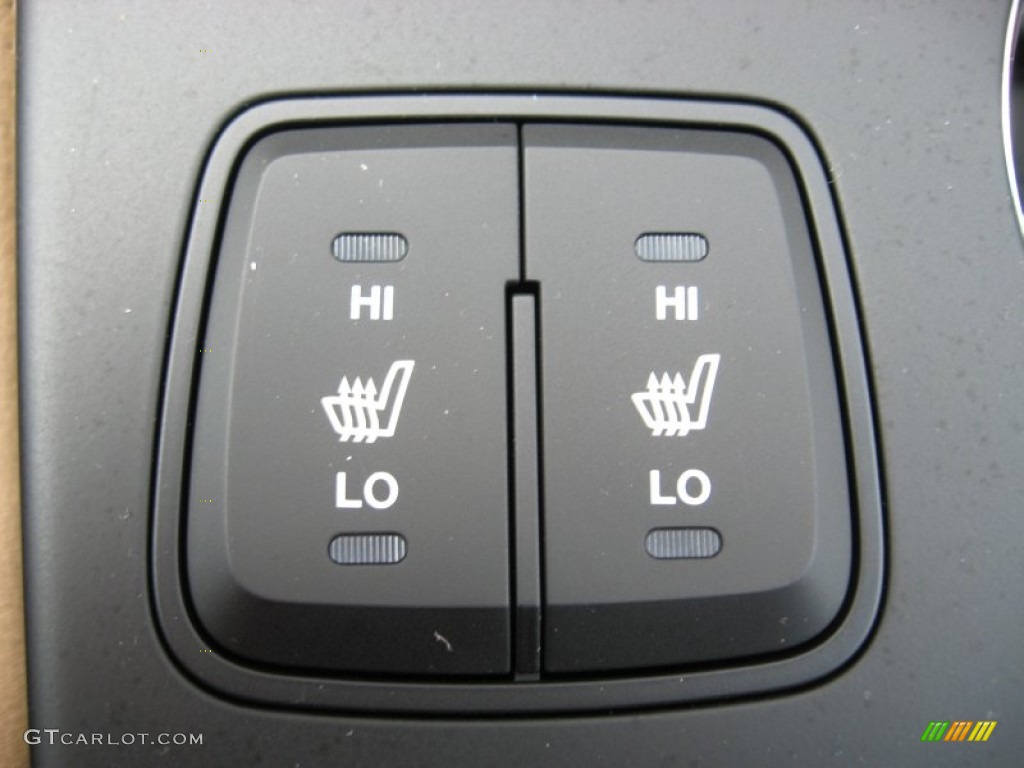 2012 Sonata Hybrid - Venetian Red Pearl / Camel photo #29