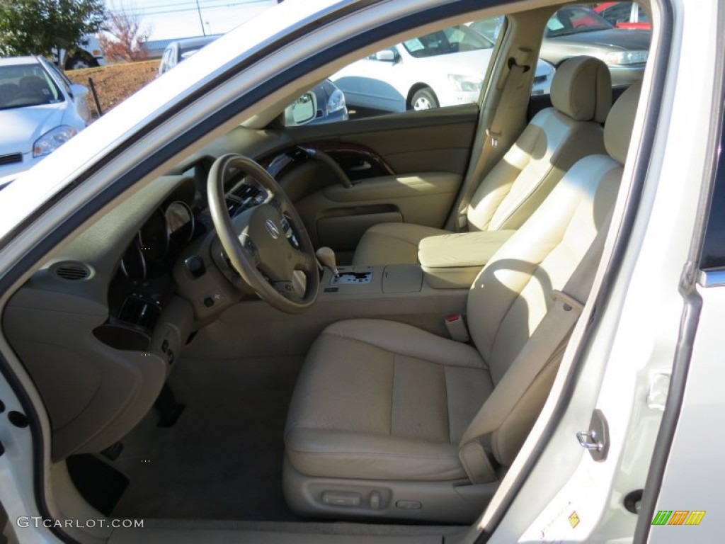 2006 Acura RL 3.5 AWD Sedan Front Seat Photo #72629747