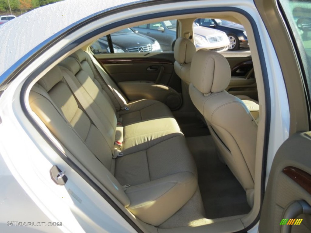 2006 Acura RL 3.5 AWD Sedan Rear Seat Photos