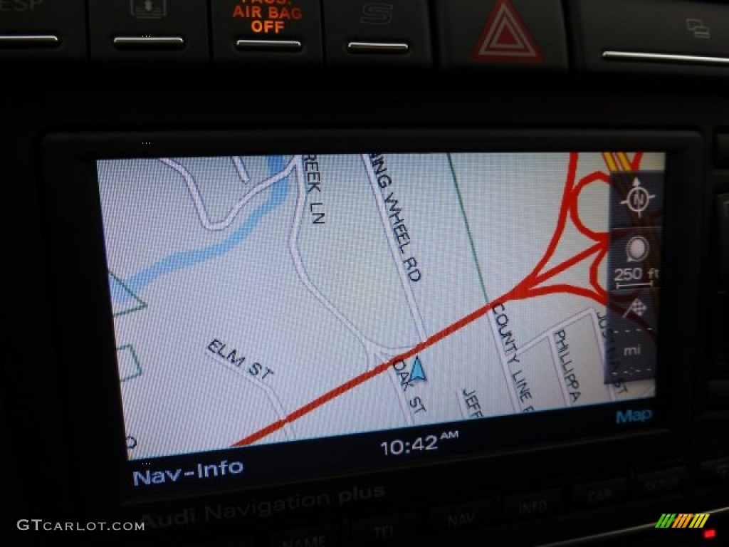 2007 Audi RS4 4.2 quattro Sedan Navigation Photo #72629900