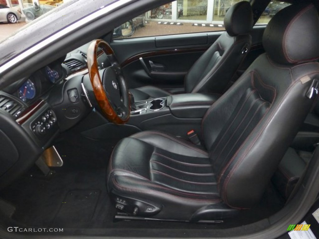 Nero Interior 2008 Maserati GranTurismo Standard GranTurismo Model Photo #72630302