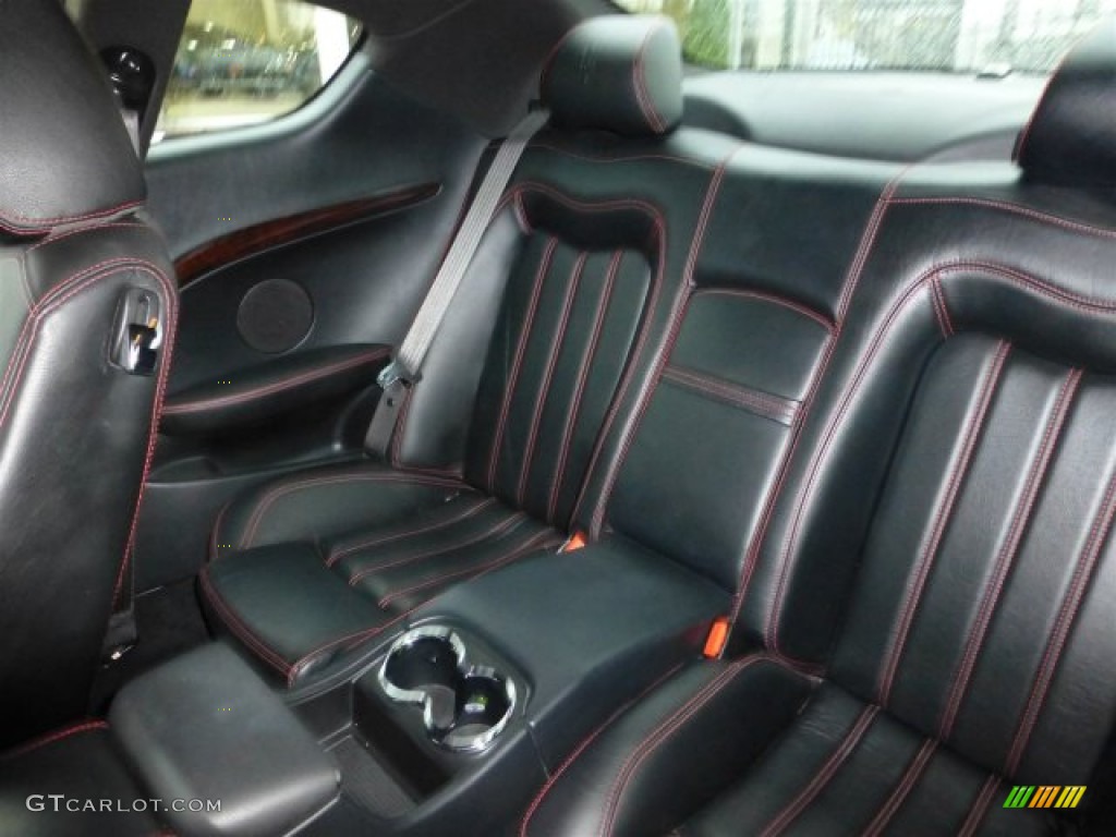2008 Maserati GranTurismo Standard GranTurismo Model Rear Seat Photo #72630320