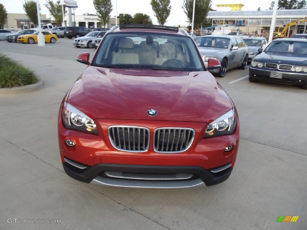 Valencia Orange 2013 BMW X1 sDrive 28i Exterior Photo #72630464
