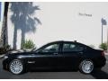 2009 Black Sapphire Metallic BMW 7 Series 750i Sedan  photo #3
