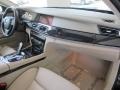Oyster Nappa Leather Dashboard Photo for 2009 BMW 7 Series #72630983