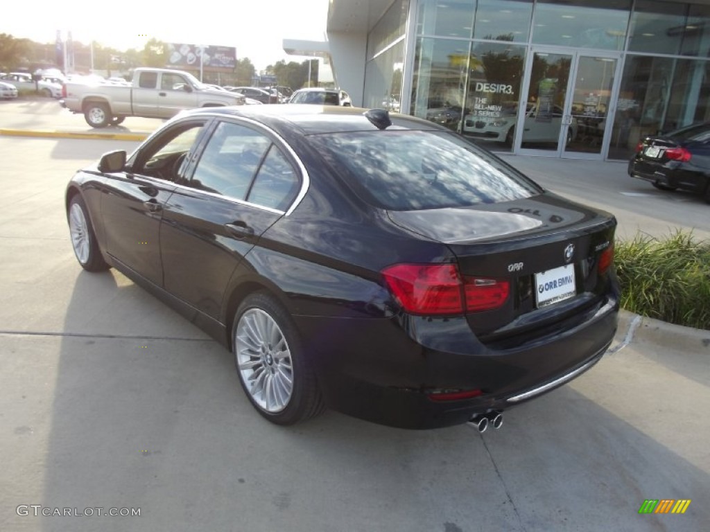 2013 3 Series 328i Sedan - Jet Black / Black photo #4