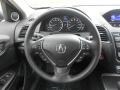 Ebony 2013 Acura RDX AWD Steering Wheel