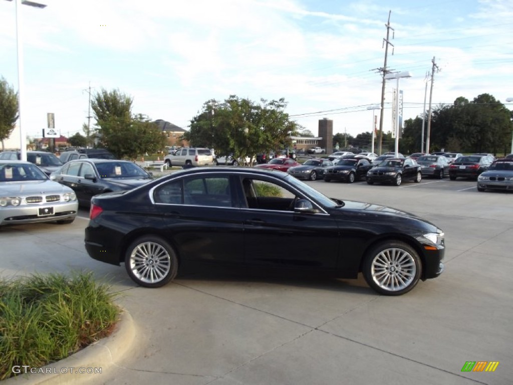2013 3 Series 328i Sedan - Jet Black / Black photo #6