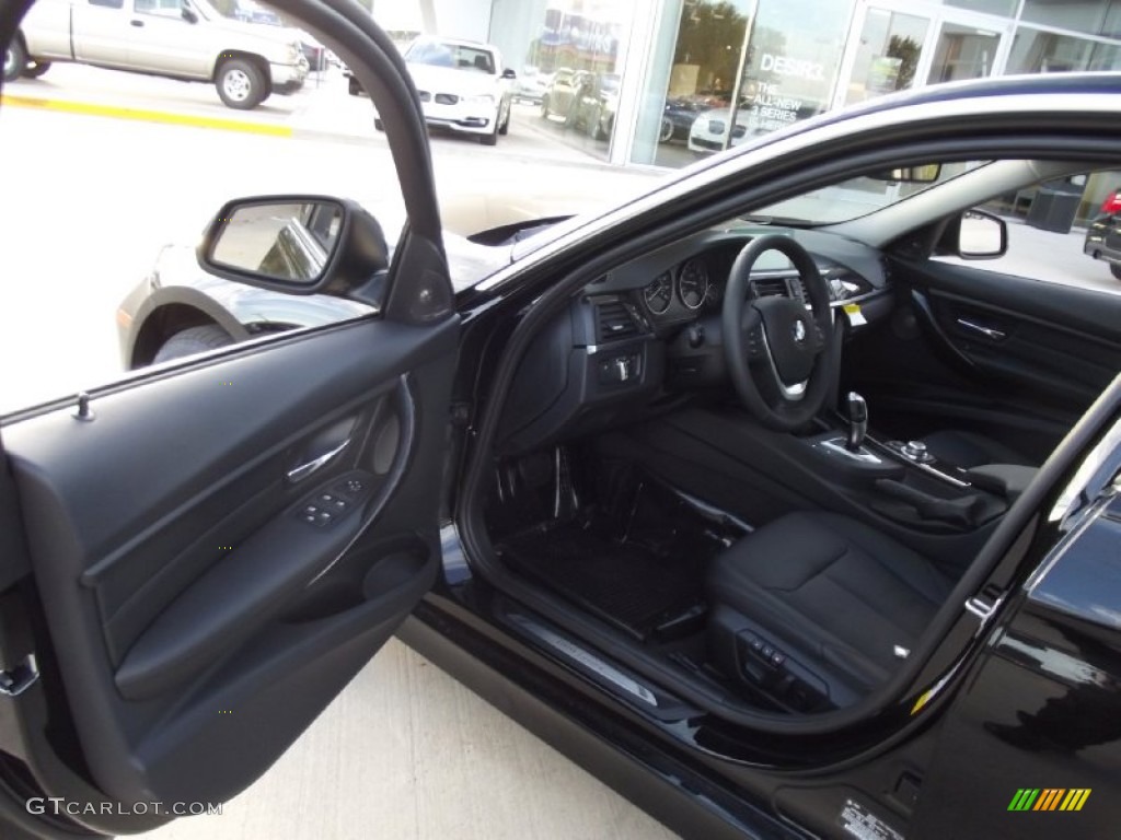 2013 3 Series 328i Sedan - Jet Black / Black photo #12