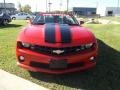 2011 Inferno Orange Metallic Chevrolet Camaro SS Convertible  photo #7