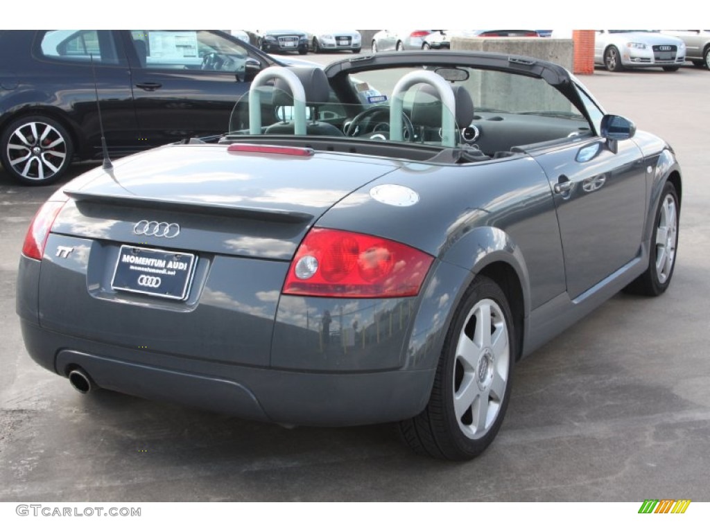 2002 TT 1.8T Roadster - Nimbus Grey Pearl Effect / Ebony photo #5