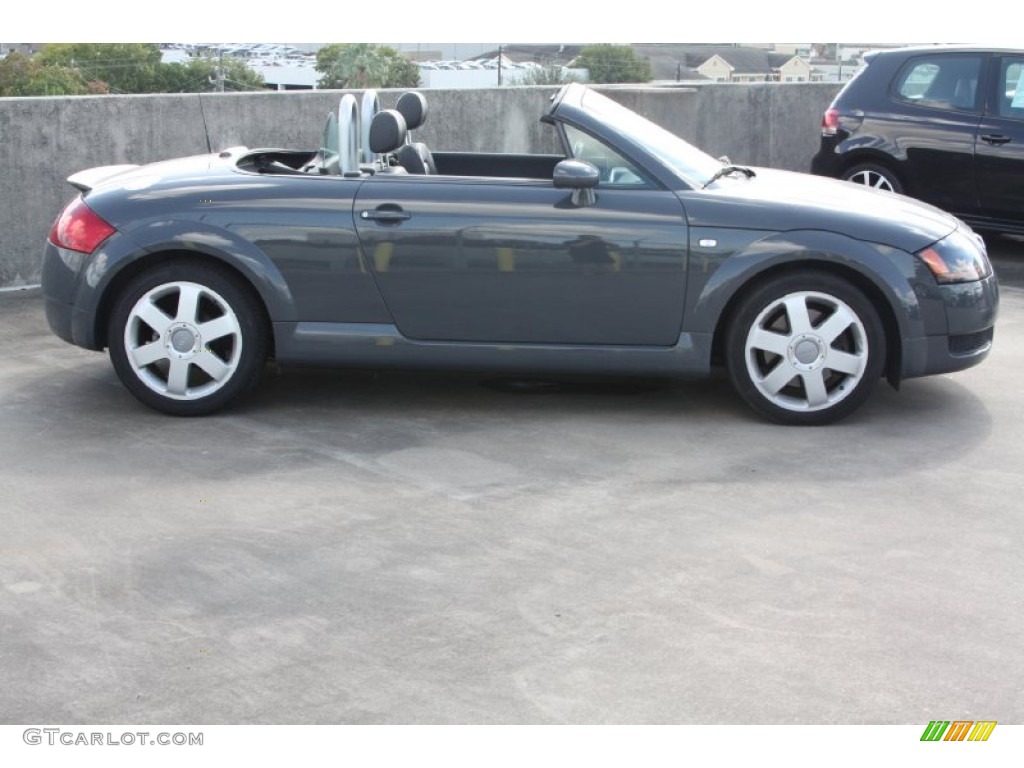 Nimbus Grey Pearl Effect 2002 Audi TT 1.8T Roadster Exterior Photo #72633188