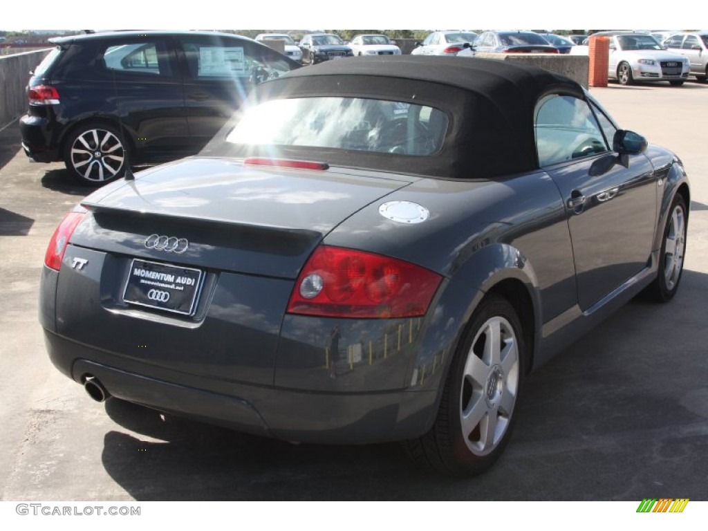 2002 TT 1.8T Roadster - Nimbus Grey Pearl Effect / Ebony photo #7