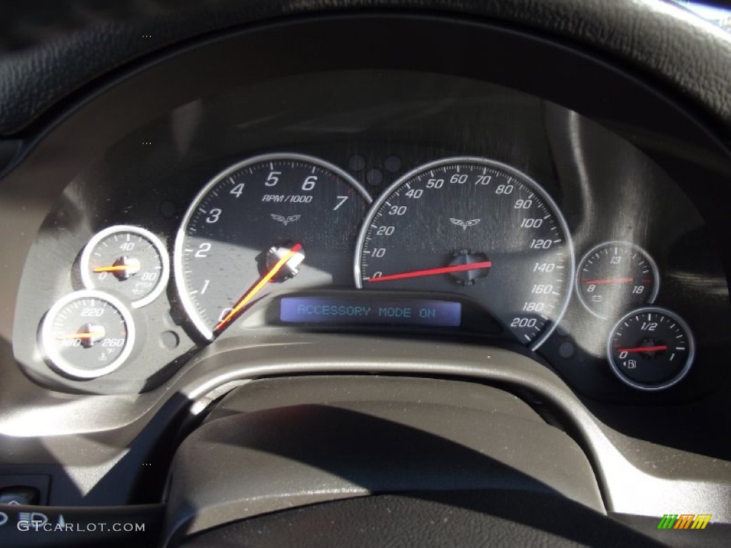 2010 Chevrolet Corvette Convertible Gauges Photo #72633218