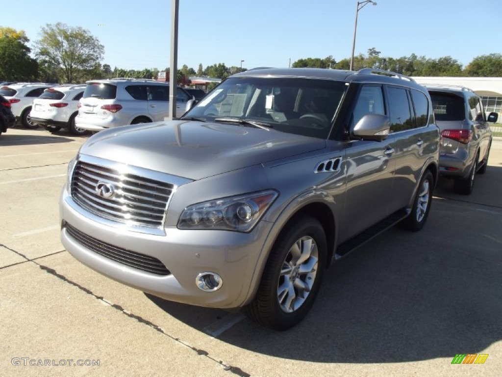 2012 QX 56 - Platinum Graphite / Graphite photo #1