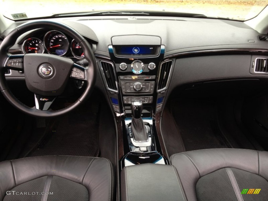 2012 Cadillac CTS -V Sedan Ebony/Ebony Dashboard Photo #72633986