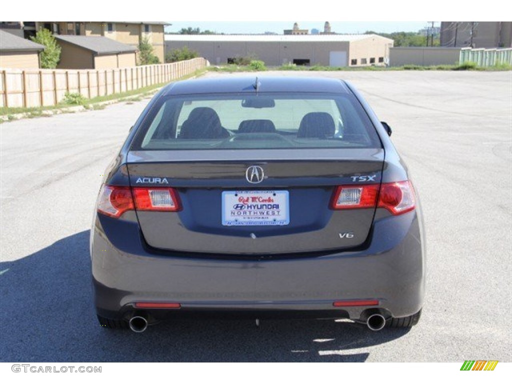 2010 TSX V6 Sedan - Grigio Metallic / Ebony photo #5