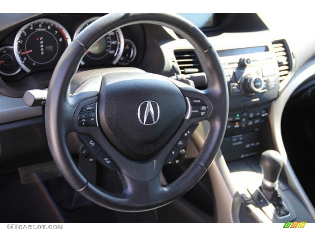 2010 TSX V6 Sedan - Grigio Metallic / Ebony photo #10