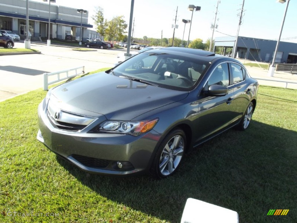 2013 ILX 2.0L Technology - Polished Metal Metallic / Ebony photo #1