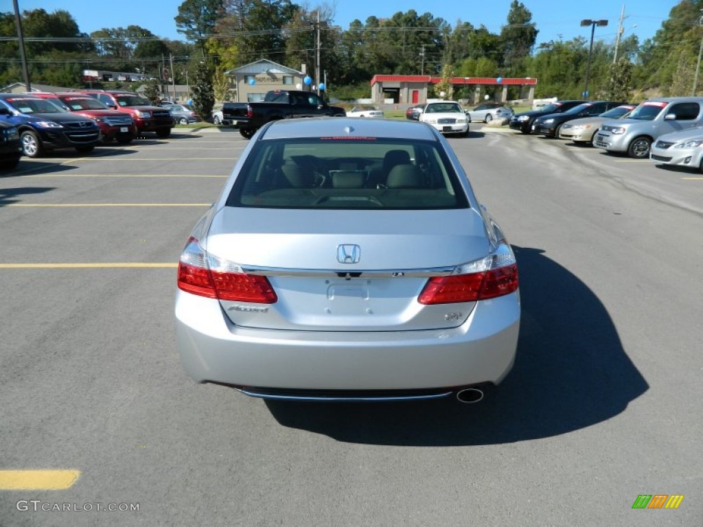 2013 Accord EX-L Sedan - Alabaster Silver Metallic / Black photo #4