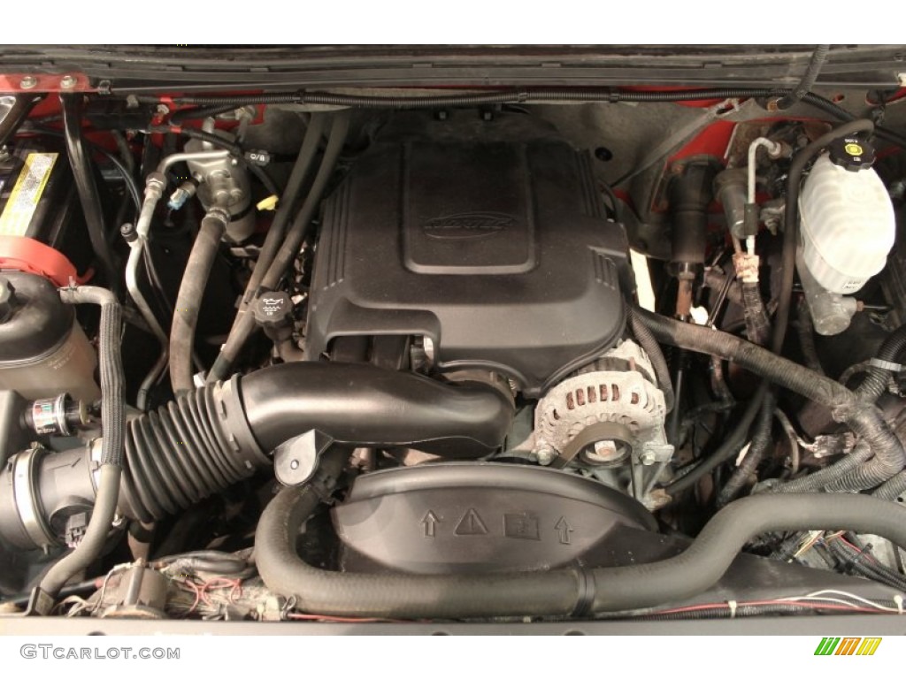 2007 GMC Sierra 2500HD Regular Cab 4x4 6.0 Liter OHV 16V Vortec VVT V8 Engine Photo #72635843