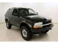 Black 2003 Chevrolet Blazer LS 4x4 Exterior