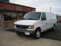 Oxford White 2004 Ford E Series Van E150 Commercial