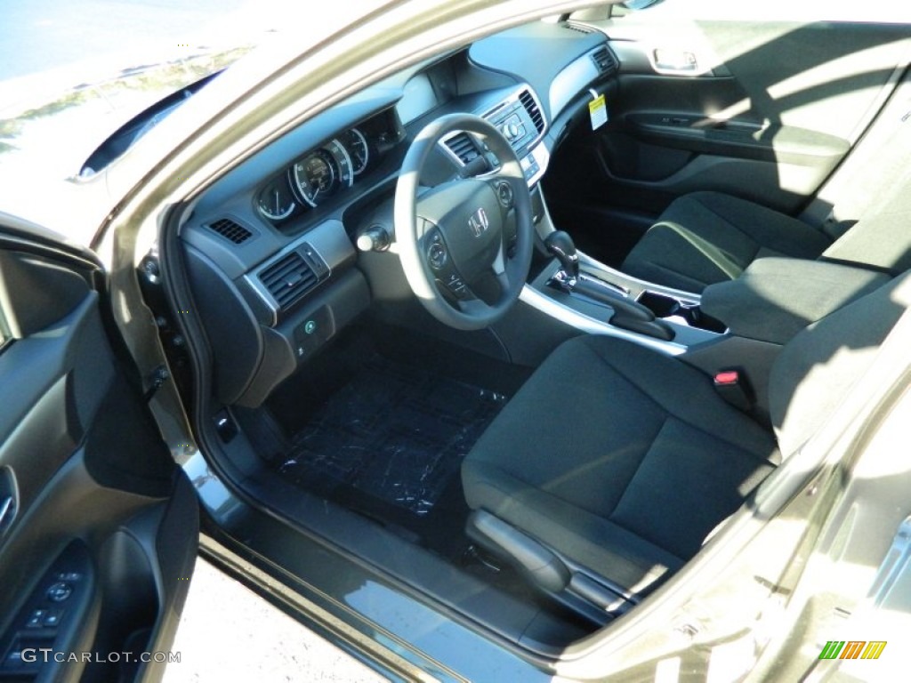 2013 Accord LX Sedan - Hematite Metallic / Black photo #11