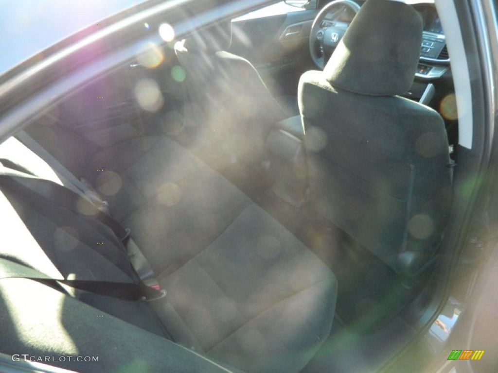 2013 Accord LX Sedan - Hematite Metallic / Black photo #14