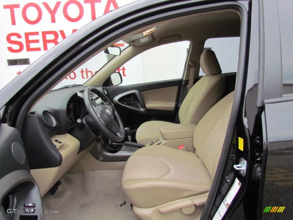 Sand Beige Interior 2010 Toyota RAV4 V6 4WD Photo #72638005
