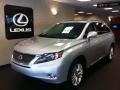 2010 Tungsten Silver Pearl Lexus RX 450h AWD Hybrid  photo #9